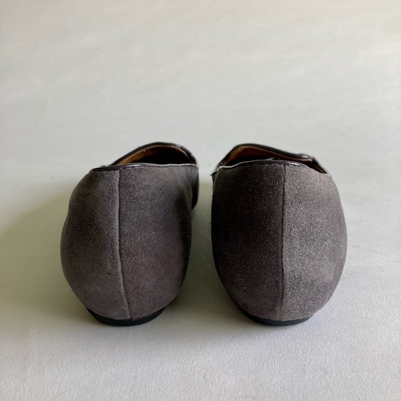 Clarks Grey Suede Loafers size 7.5 - Picture 11 of 13